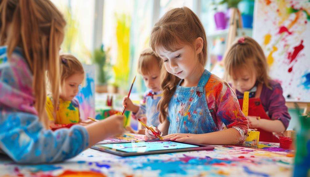 Child Using Computer Art How to Integrate Technology and Painting: Digital Art for Kids - Come ...