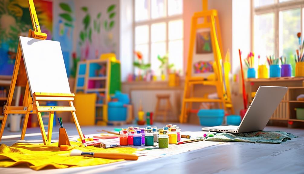 creating an art space