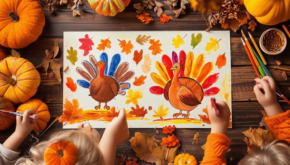creative thanksgiving themed art projects