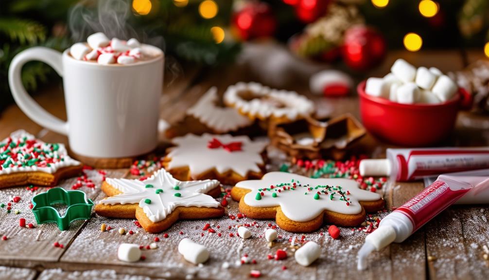 holiday inspired cookie decorating tutorial