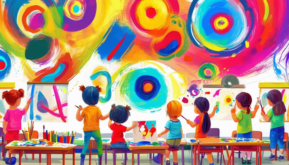 artist kandinsky s colorful shapes