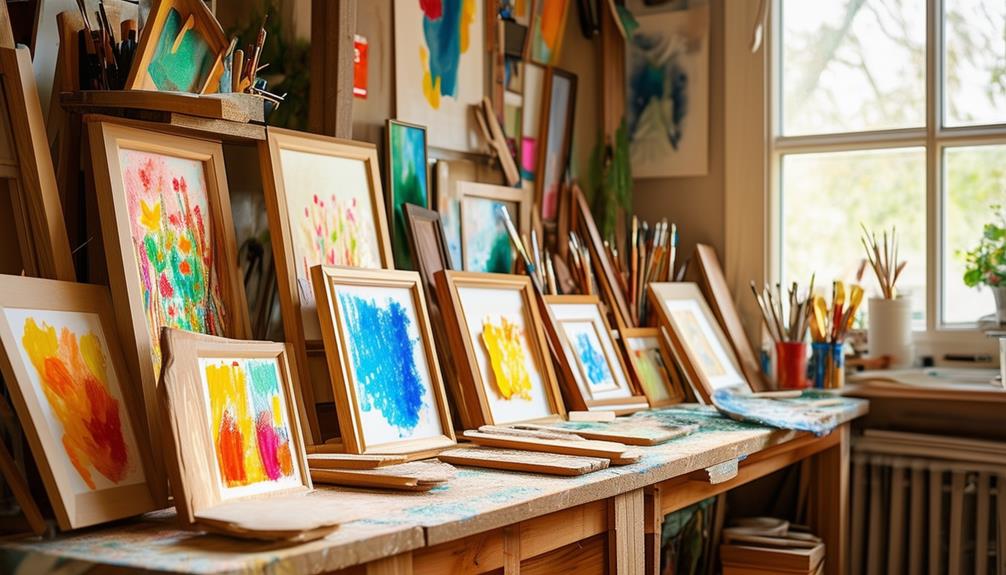 custom picture framing available