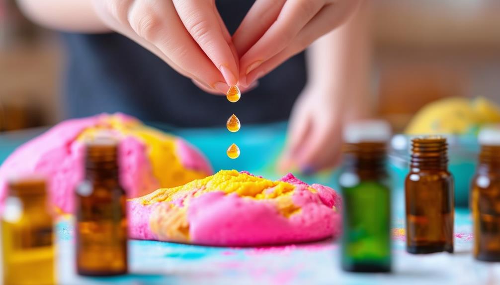 enhancing with aromatic oils