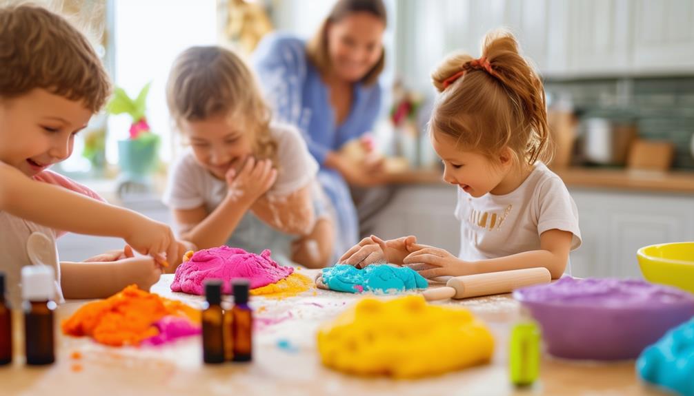 sensory play with scents