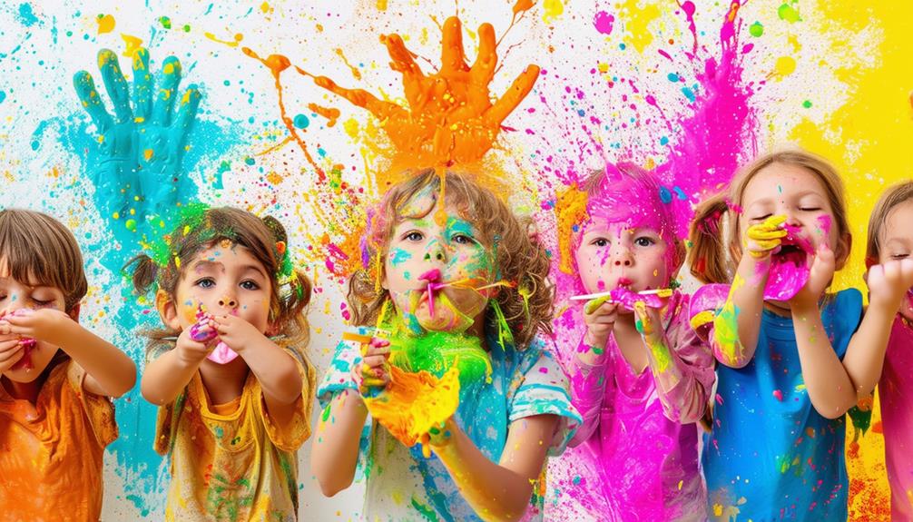 creative art technique using straws