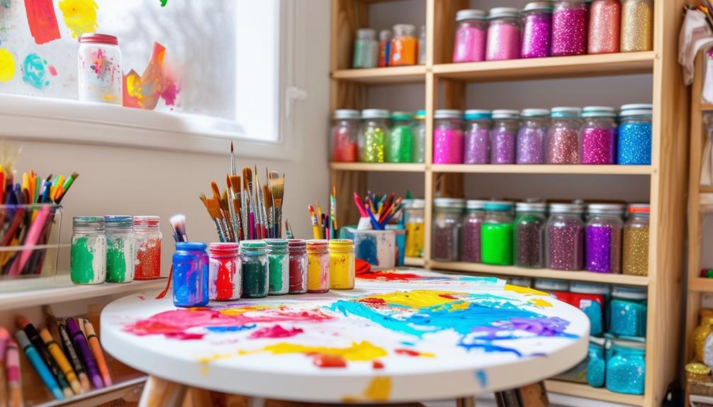 stocking art supplies needed