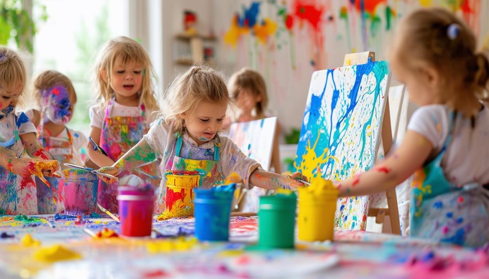 creative and messy art