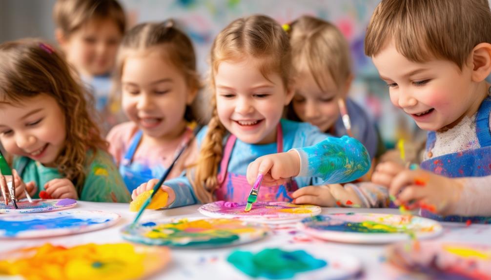 engaging kids in art