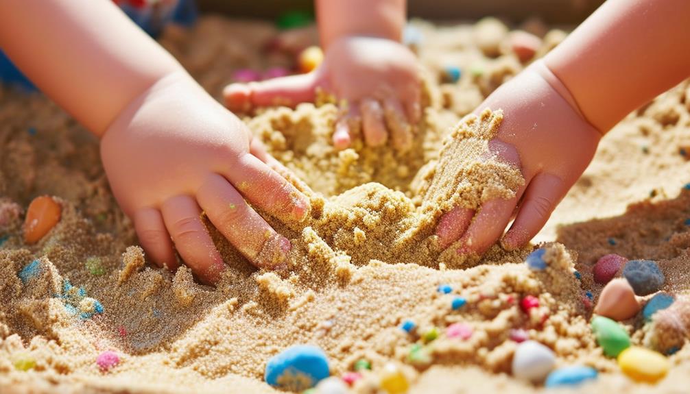 exploring dirty dough play