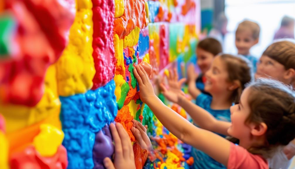 innovative tactile art installation