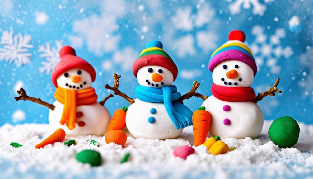 creating winter scenes creatively