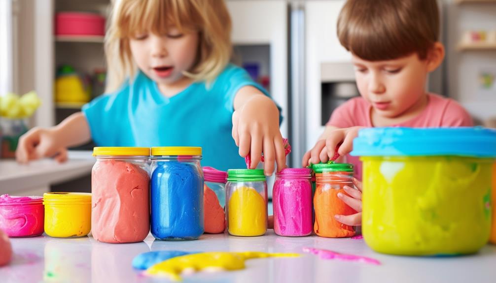 playdough storage and care