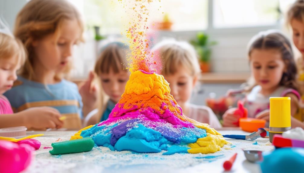 building a volcanic model