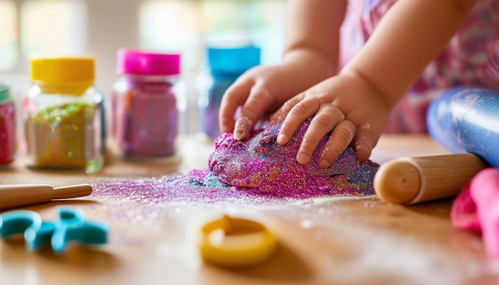 creative homemade playdough recipe