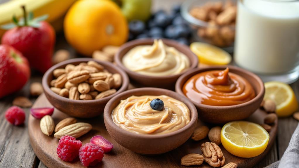 nut varieties and spreads