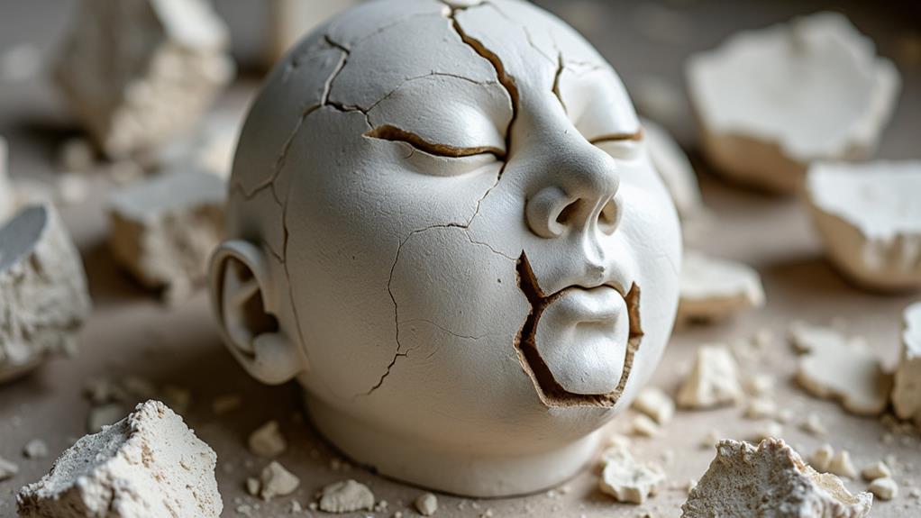 drying process shrinkage effects