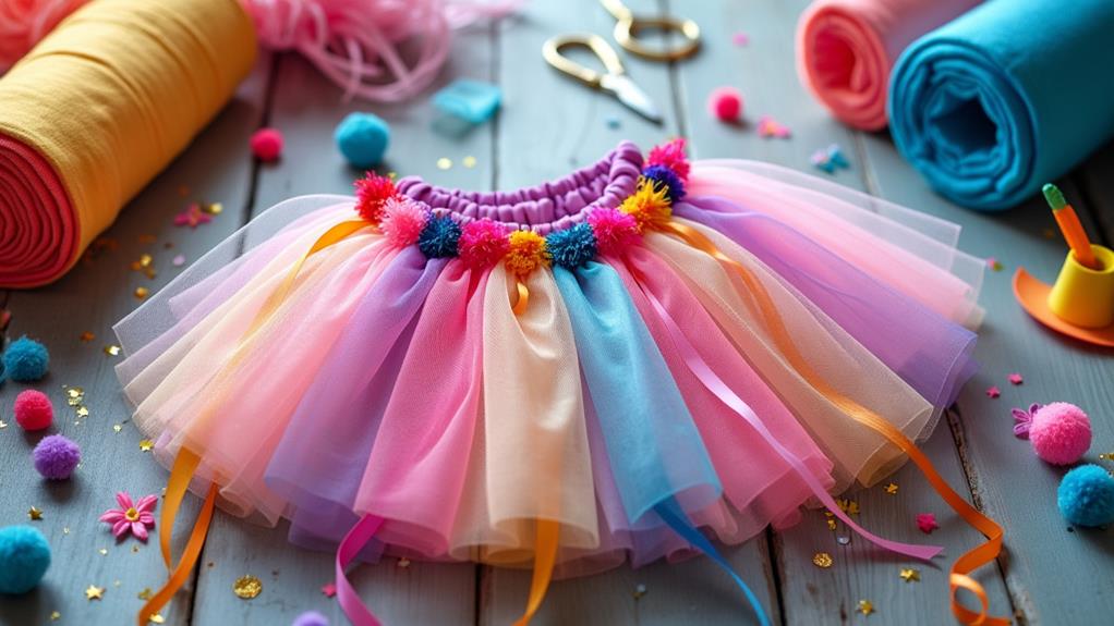 easy homemade tutu tutorial