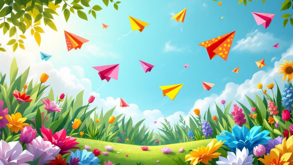 origami flying paper designs