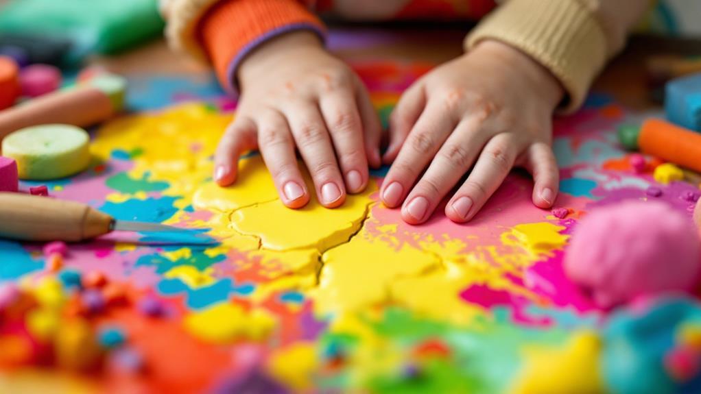 fixing cracks in clay