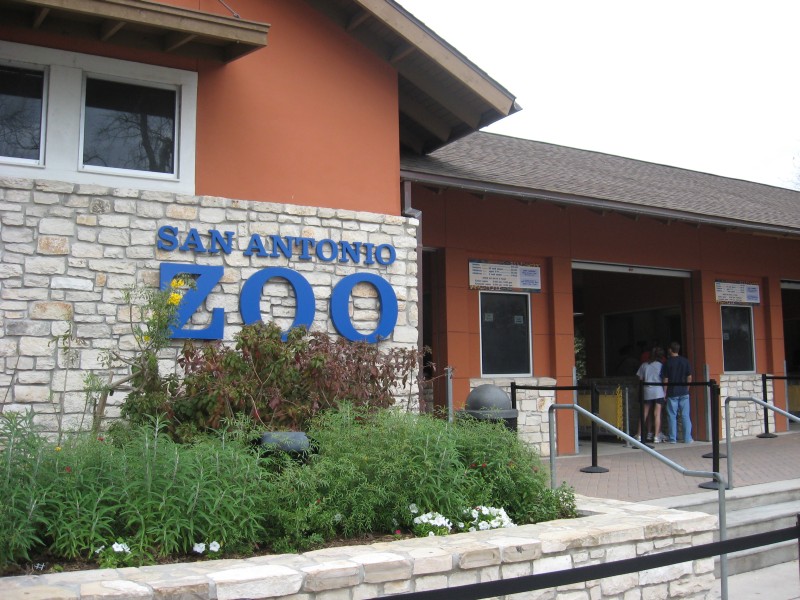 San Antonio Zoo entrance, Texas