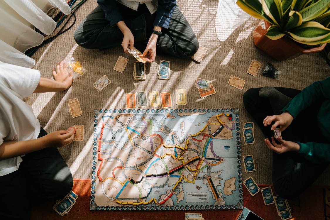 When kids are enjoying a board game, they will not recognize how far you’ve traveled.